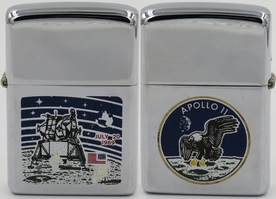 Rare ZIPPO Space Lighter - APOLLO ⁄ NASA with Logo | eBay ZIPPO
